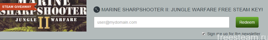 Раздача Marine Sharpshooter от Indie Gala Раздача Marine Sharpshooter от Indie Gala