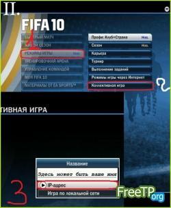 FIFA 10 играть по сети и интернету ЛАН