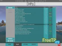 Hide & Hold Out - H2o играть по сети и интернету ЛАН